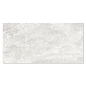 Marmor Klinker Milan Ljusgrå Blank 60x120 cm-2